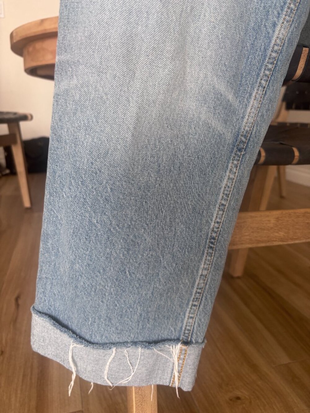 NEVER WORN- Boden Denim Women’s US 4- Blue Relaxed Straight Jeans- Style #R0189 - Picture 7 of 8